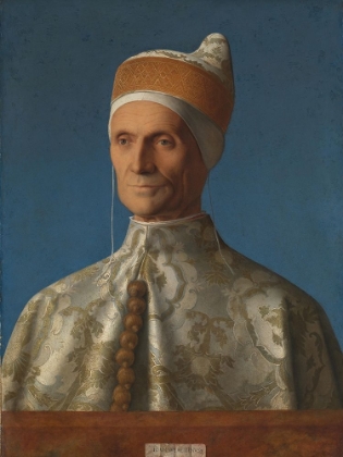 Picture of PORTRAIT OF DOGE LEONARDO LOREDAN