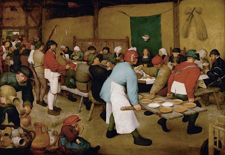 Picture of THE PEASANT WEDDING