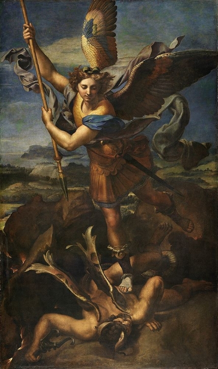 Picture of ST. MICHAEL VANQUISHING SATAN