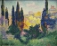 Picture of CYPRESSES AT CAGNES