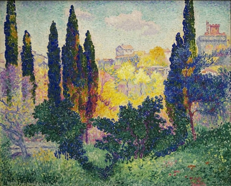 Picture of CYPRESSES AT CAGNES