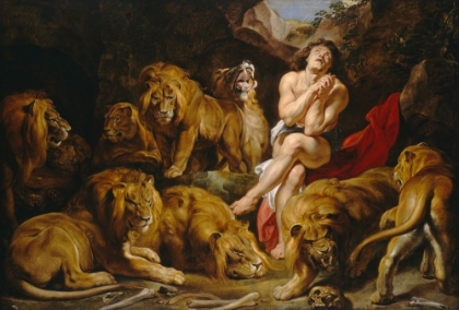 Picture of DANIEL IN THE LIONS DEN
