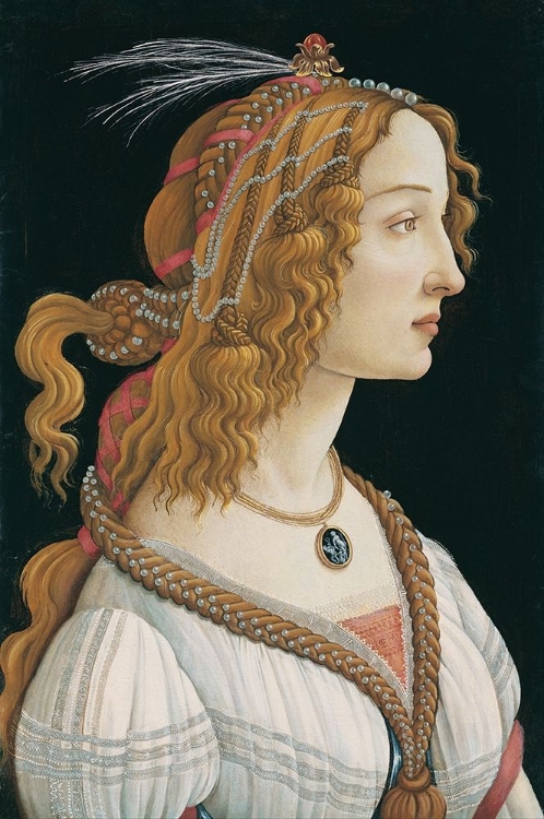 Picture of PORTRAIT OF A YOUNG WOMAN