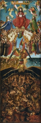 Picture of CRUCIFIXION AND LAST JUDGEMENT DIPTYCH, RIGHT PANEL