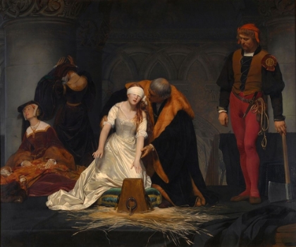 Picture of THE EXECUTION OF LADY JANE GREY