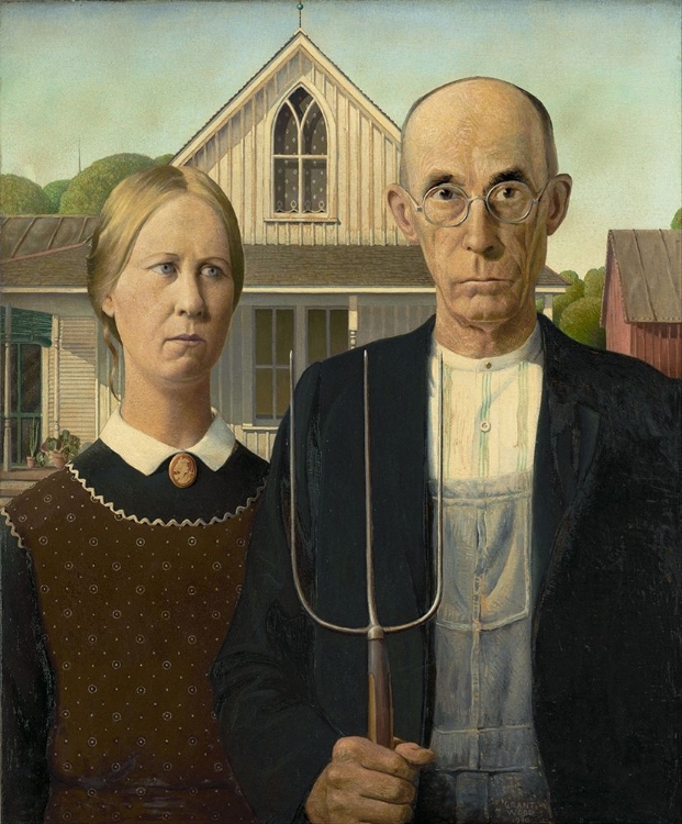 Picture of AMERICAN GOTHIC