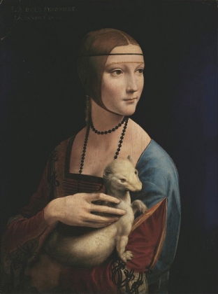 Picture of LADY WITH AN ERMINE
