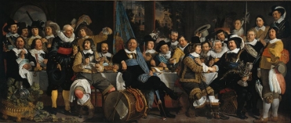 Picture of BANQUET OF THE AMSTERDAM CIVIC GUARD IN CELEBRATION OF THE PEACE OF MUNSTER 