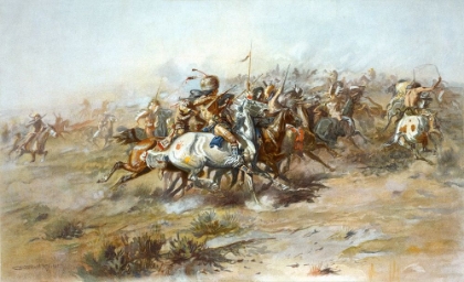 Picture of THE CUSTER FIGHT