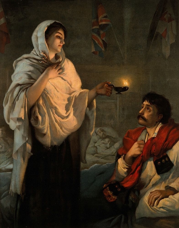 Picture of THE LADY WITH THE LAMP, FLORENCE NIGHTINGALE