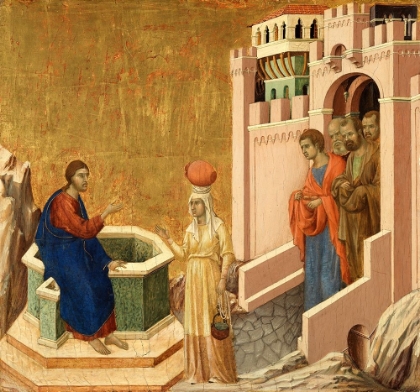 Picture of CHRIST AND THE SAMARITAN WOMAN