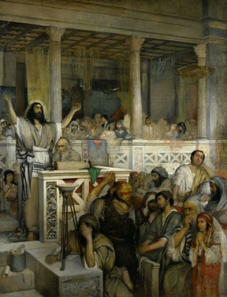 Picture of CHRIST PREACHING AT CAPERNAUM