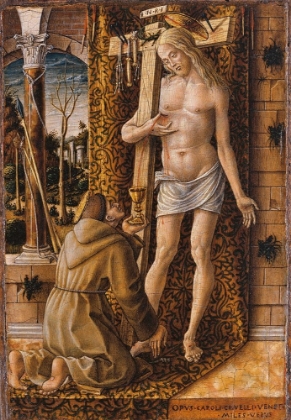 Picture of SAINT FRANCIS COLLECTING THE BLOOD OF CHRIST