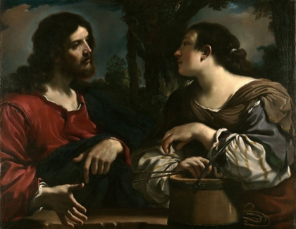 Picture of CHRIST AND THE WOMAN OF SAMARIA