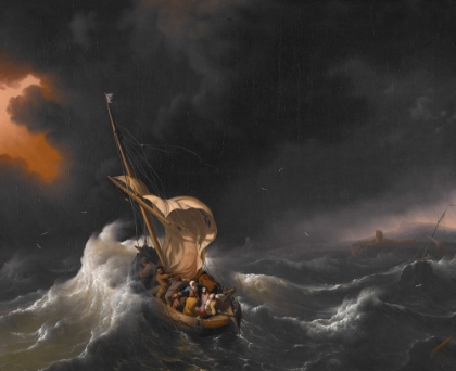 Picture of CHRIST IN THE STORM ON THE SEA OF GALILEE