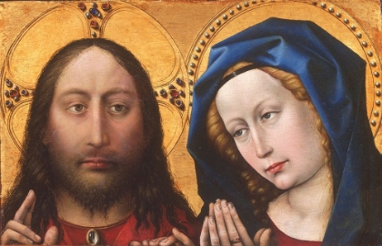 Picture of CHRIST AND THE VIRGIN