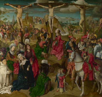 Picture of THE CRUCIFIXION- CENTRAL PANEL