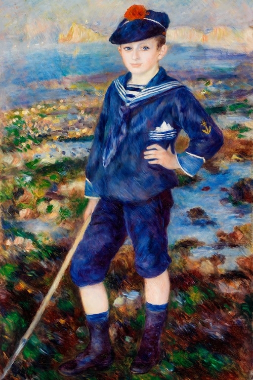 Picture of SAILOR BOY PORTRAIT OF ROBERT NUNES 1883