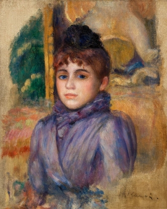 Picture of PORTRAIT OF A YOUNG WOMAN 1885