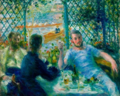 Picture of LUNCH AT THE RESTAURANT FOURNAISE 1875