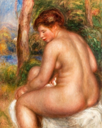 Picture of BATHER IN THREE-QUARTER VIEW 1911
