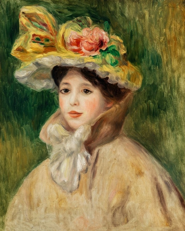 Picture of WOMAN WITH CAPELINE