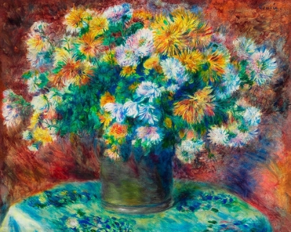 Picture of CHRYSANTHEMUMS 1882