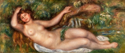 Picture of RECLINING NUDE 1910