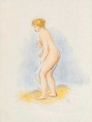 Picture of STANDING FEMALE BATHER 1896