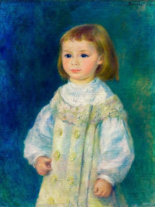 Picture of LUCIE BERARD CHILD IN WHITE 1883