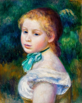 Picture of HEAD OF YOUNG GIRL 1885