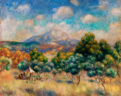 Picture of MOUNT OF SAINTE VICTOIRE 1889