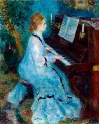 Picture of WOMAN AT THE PIANO 1876