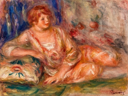Picture of ANDREE IN PINK, RECLINING 1918