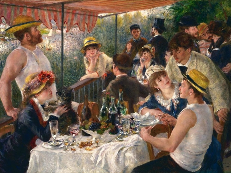 Picture of LUNCHEON OF THE BOATING PARTY