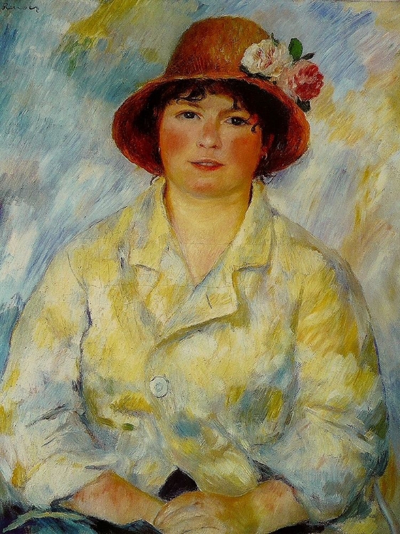 Picture of PORTRAIT OF MADAME RENOIR