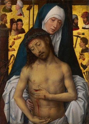Picture of THE MAN OF SORROWS IN THE ARMS OF THE VIRGIN