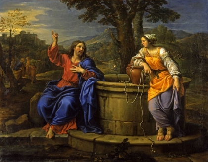 Picture of CHRIST AND THE WOMAN OF SAMARIA