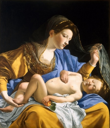 Picture of THE VIRGIN WITH THE SLEEPING CHRIST CHILD