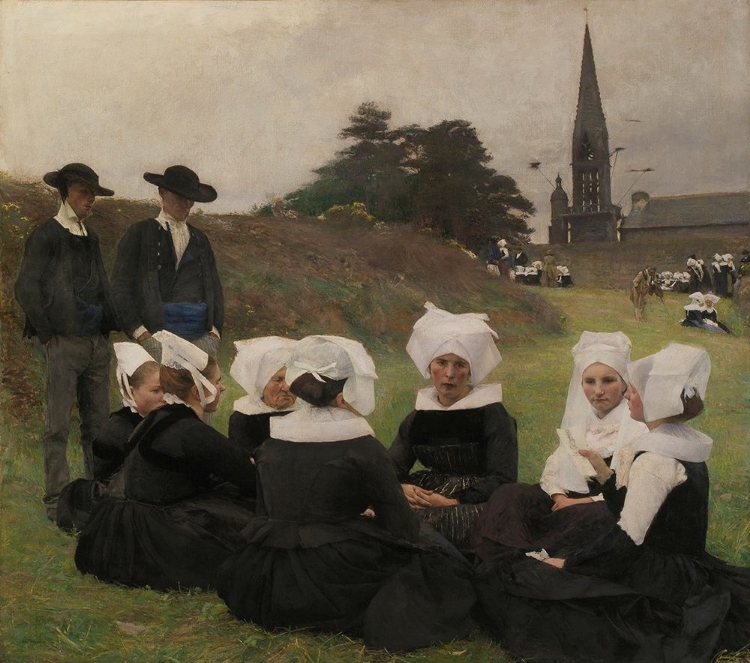 Picture of BRETON WOMEN AT A PARDON