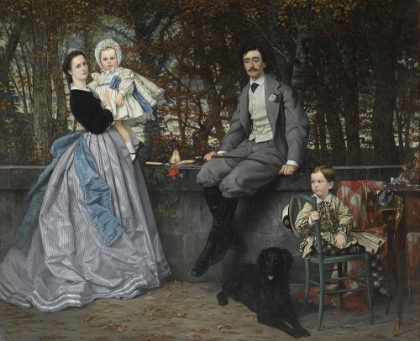 Picture of PORTRAIT OF THE MARQUIS AND MARCHIONESS OF MIRAMON AND THEIR CHILDREN
