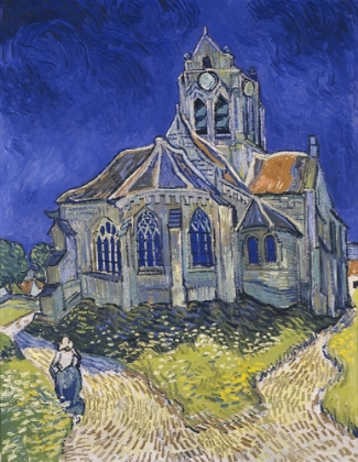 Picture of THE CHURCH IN AUVERS-SUR-OISE, VIEW FROM THE CHEVET