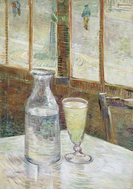 Picture of CAFE TABLE WITH ABSINTH