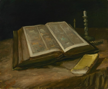 Picture of STILL LIFE WITH BIBLE