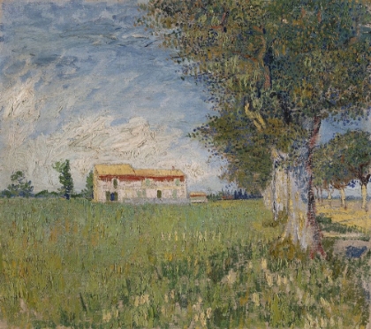 Picture of FARMHOUSE IN A WHEAT FIELD