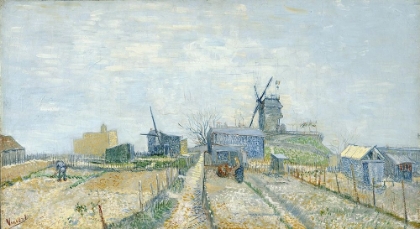 Picture of MONTMARTRE, MILLS AND VEGETABLE GARDENS