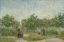 Picture of GARDEN IN MONTMARTE WITH LOVERS