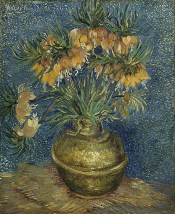 Picture of IMPERIAL FRITILLARIES IN A COPPER VASE