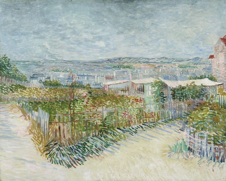 Picture of MONTMARTRE, BEHIND THE MOULIN DE LA GALETTE