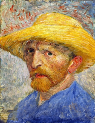 Picture of SELF-PORTRAIT WITH STRAW HAT